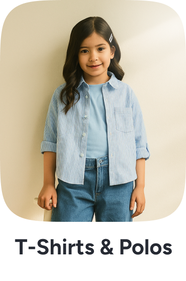 Kids Graphic T-Shirt – Blue